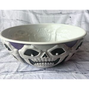 Skull‎ Halloween Candy / Serving Bowl
